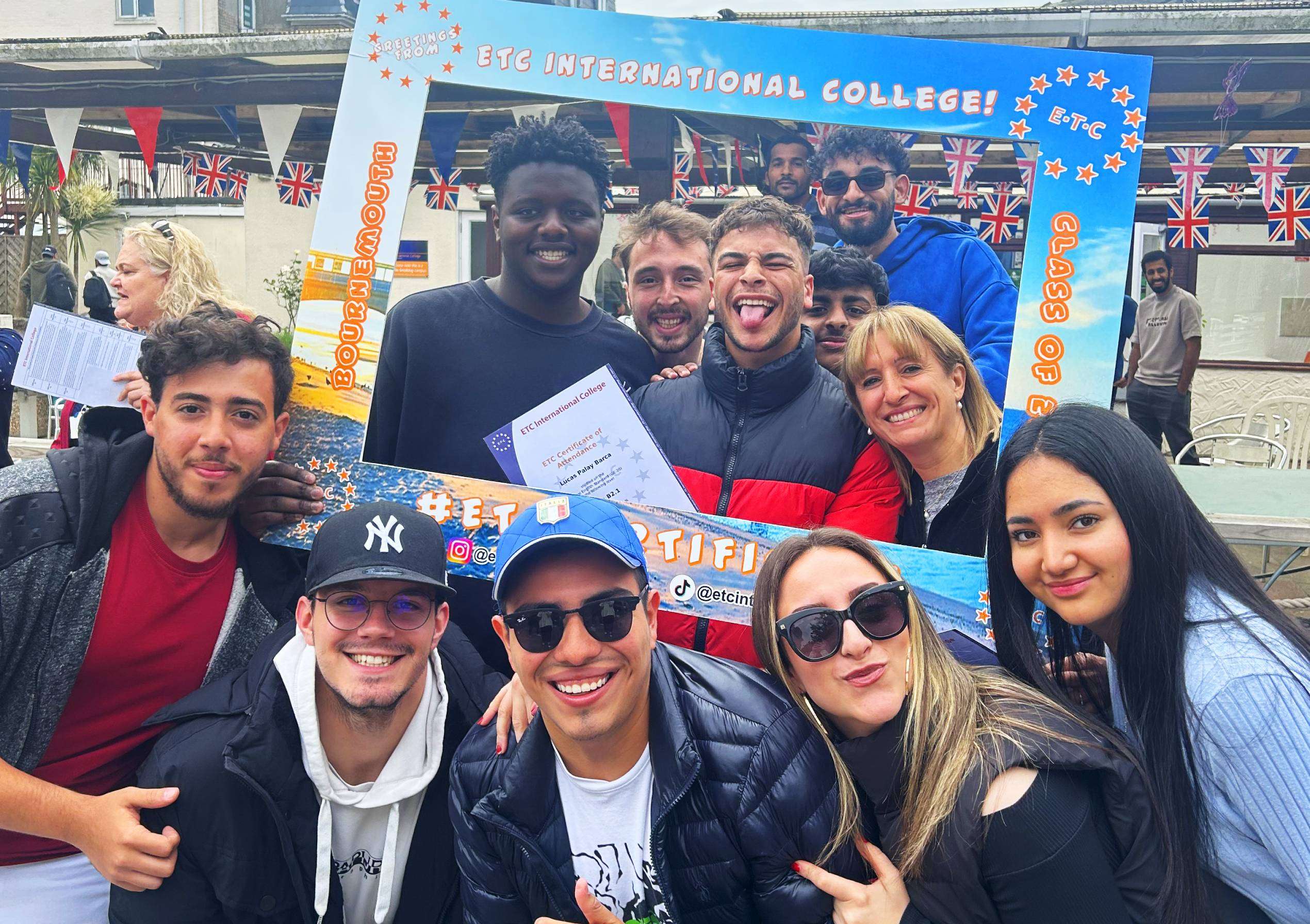 ETC International College Students